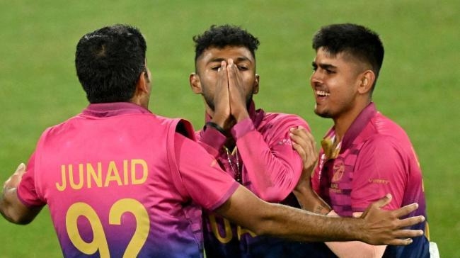 united arab emirates spinner karthik meiyappan
