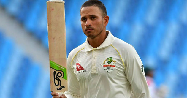 usman khawaja celebrates his century