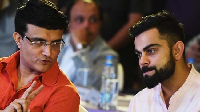 virat and sourav ganguly