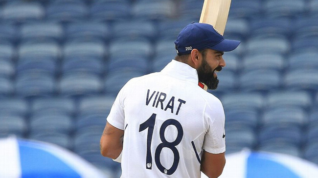 virat kohli 18 india test