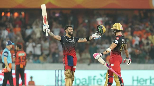 virat kohli 6th century at ipl