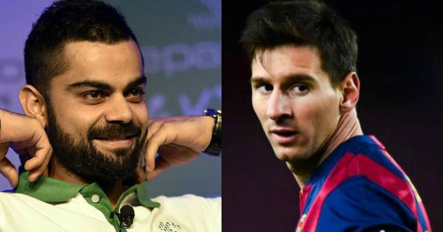 virat kohli and leo messi