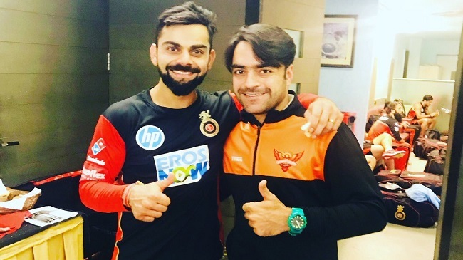 virat kohli and rashid khan