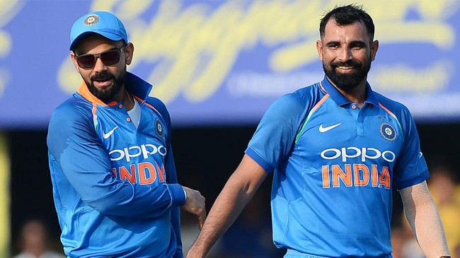 virat kohli mohammad shami new zealand