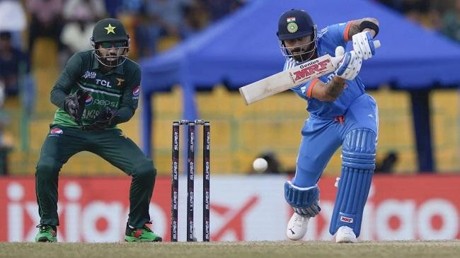 virat kohli played well within himself india having lost their openers in quick succession