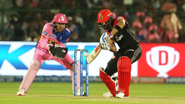 virat kohli vs rajasthan royals