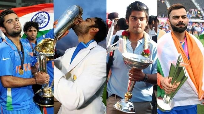 virat trophies india