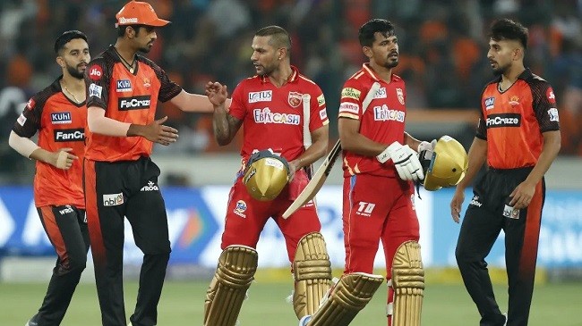 washington sundar congratulates shikhar dhawan
