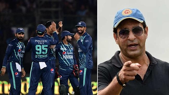 wasim akram pakistan team