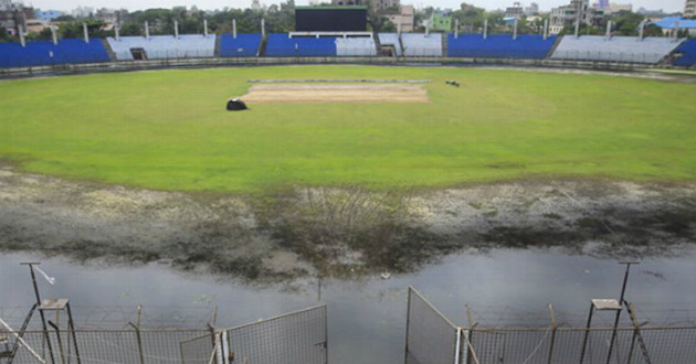 waterlogged fatullah stadium