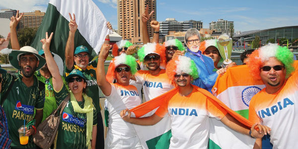when will held pakistan india circket war