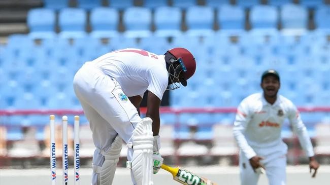 wicketless session lead to west indies