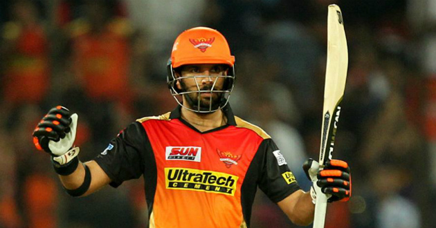 yuvraj hits his fastest ipl fifty as srh won first match of ipl 2017