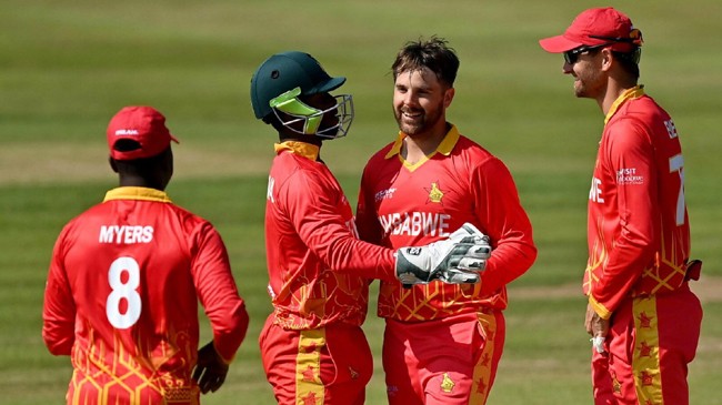 zimbabwe match report pic