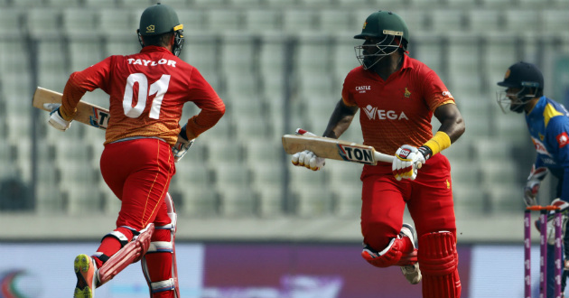 zimbabwe scored 290 against sri lanka