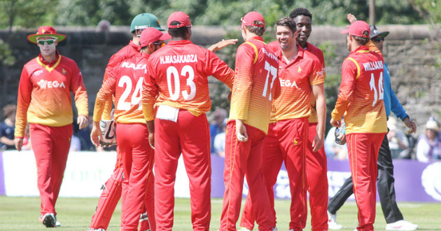 zimbabwe team celebration