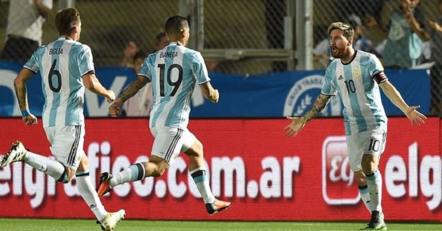 Argentina win over colombia