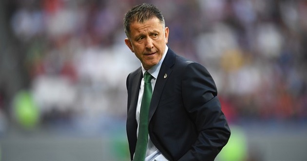 Mexico coach Juan Carlos Ossario