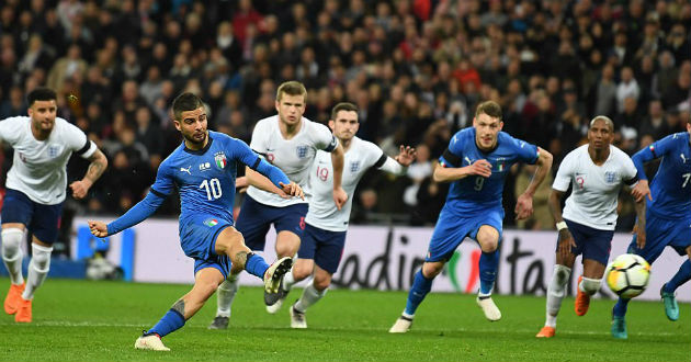 a moments of england italy friendly match