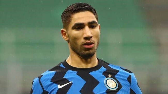 achraf hakimi inter 2020 21