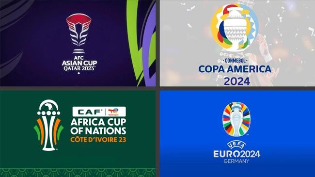 afc asian cup african nations cup european championship and copa america