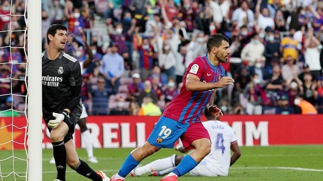 aguero real madrid goal