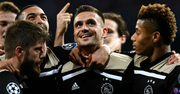 ajax goal celebration