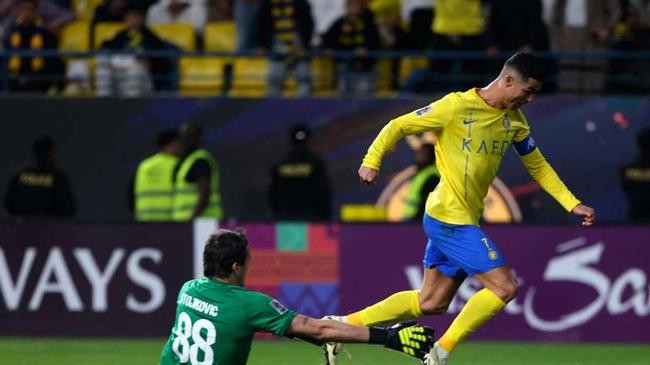 al nasr ronaldo goal