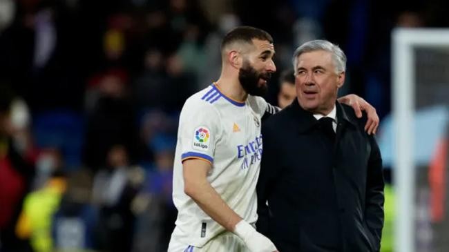 ancelotti and benzema