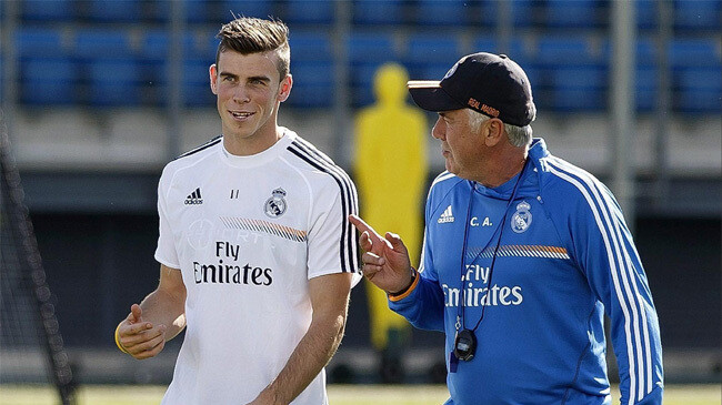 anchelotte and bale