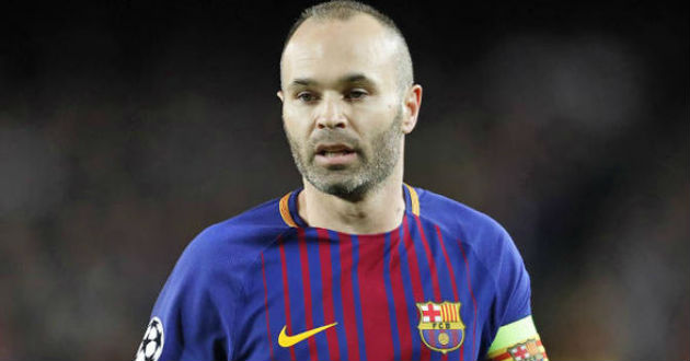 andres iniesta barcelona playmaker