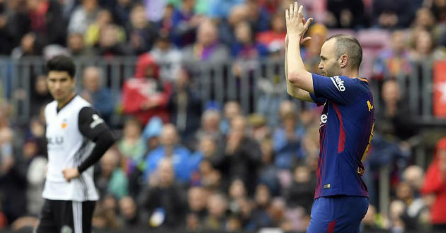 andres iniesta says goodbye