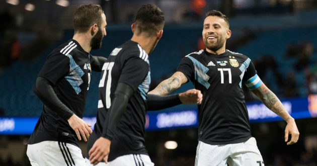 argentina beat italy in friendly fight