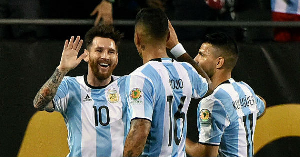 argentina beat panama by hat trick of messi details