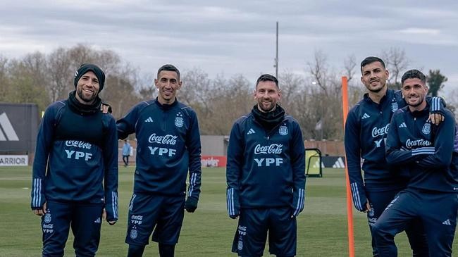 argentina team practice 8