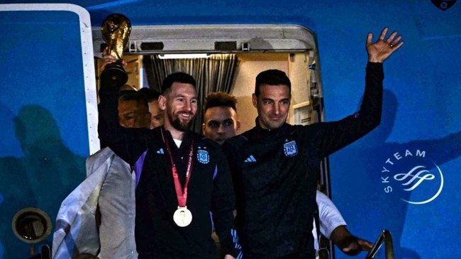 argentina team reached