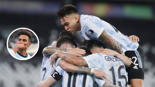 argentina team happy