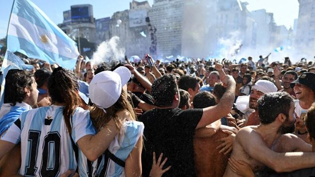 argentina wc celebration