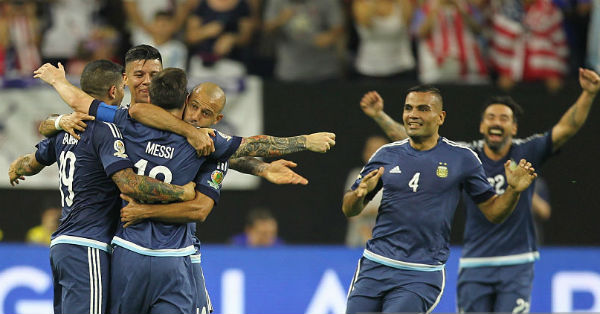argentina went to final of copa america beating usa 1