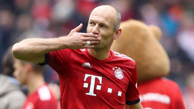 arjen robben bayern munich 2018 19