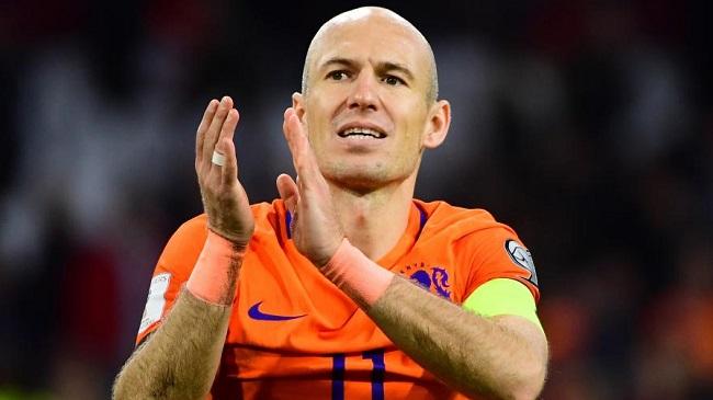 arjen robben netherlands