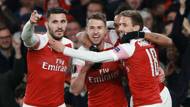 arsenal goal celebration 1