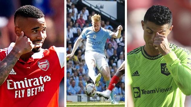 arsenal jesus mancity bruyne united ronaldo