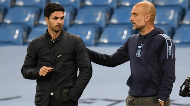 arteta and guardiola