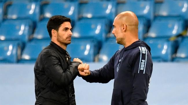 arteta and guardiola 1