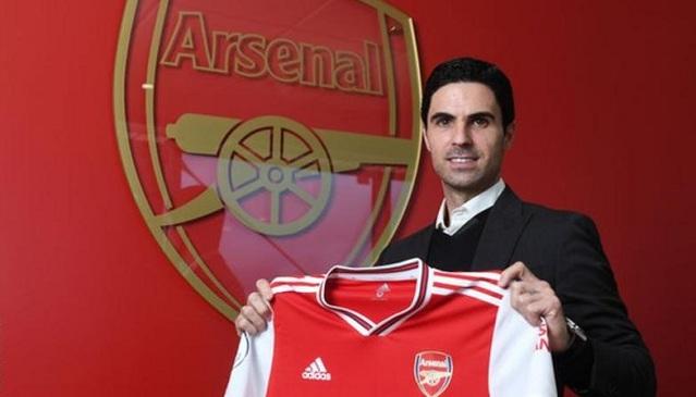 arteta arsenal new head coach