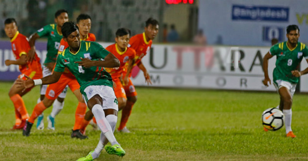bangladesh beats bhutan in saaf football
