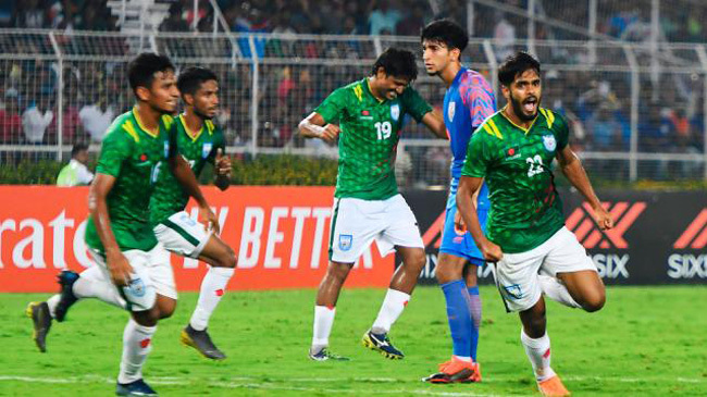 bangladesh india goal at kolkata