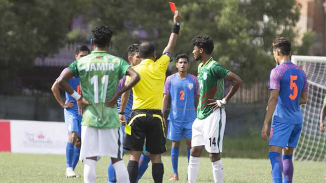 bangladesh india u 19 football saff