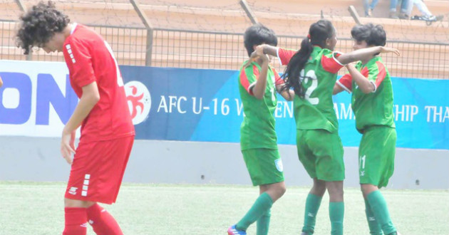 bangladesh u 16 women team afc 1